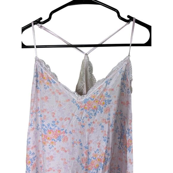 Victoria’s Secret Heavenly Pink Floral Lace Slip Nightgown Women’s Size Small - Picture 4 of 7
